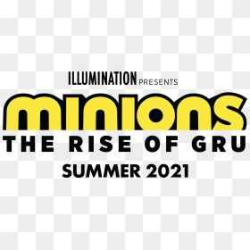 Minions The Rise Of Gru Logo, HD Png Download - minions party png