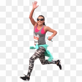 Persona Woman Running - Woman Running Png, Transparent Png - woman running png