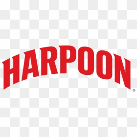 Harpoon Logo Arched Red - Harpoon Brewery Logo, HD Png Download - harpoon png