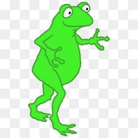 Dancing Funny Frog Png - Frog Man Png, Transparent Png - wednesday frog png