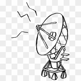 Satelite - Sketch, HD Png Download - satelite png