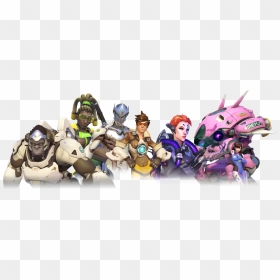 Cartoon, HD Png Download - overwatch heroes png