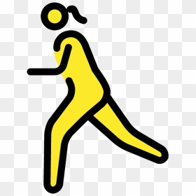 Emoji, HD Png Download - woman running png