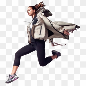 Transparent Woman Running Png - Nike Women Soccer Ads, Png Download - woman running png