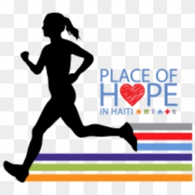 5 Mile Run For Hope - Long-distance Running, HD Png Download - woman running png