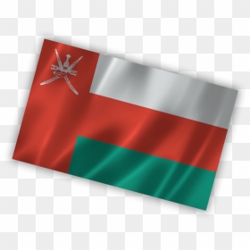 Flag, HD Png Download - oman flag png