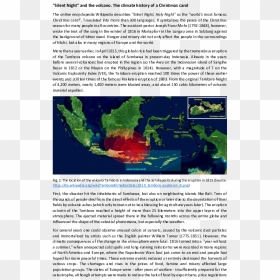 Mount Tambora Map, HD Png Download - tambora png