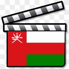 Silent Film Clipart, HD Png Download - oman flag png