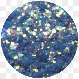 Mermaid Chunky Mix Glitter - Circle, HD Png Download - blue glitter png