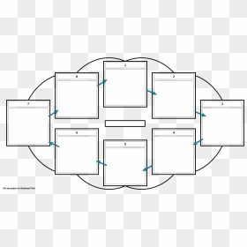 Modelo De Ciclo Com Setas"   Style="max-width - Storyboard Template With Arrows, HD Png Download - setas png