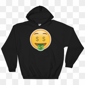 Money Face-just Emoji - Men's Lyrical Lemonade Hoodie, HD Png Download - money face emoji png