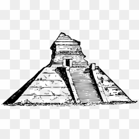 Pin Pyramid Clipart Mayan Pyr - Aztec Pyramid Png, Transparent Png - mayan png