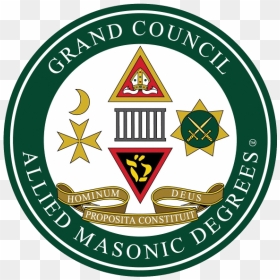 Allied Masonic Degrees, HD Png Download - mason symbol png