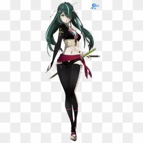 Renders Hatsune Miku Knife Song Cheveux Bleus Vocaloid - Hatsune Miku Knife, HD Png Download - sexy anime png
