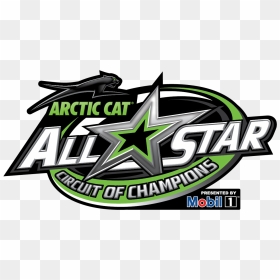 2018 Arctic Cat All Star Circuit Of Champions Mobil - Arctic Cat, HD Png Download - mobil 1 logo png
