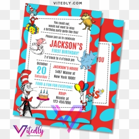 Dr Seuss Invitations, HD Png Download - minions party png