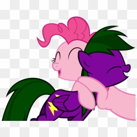 More Like Draw To Adopt Pony - My Little Pony Rainbow Dash And Pinkie Pie Hug, HD Png Download - hugging png