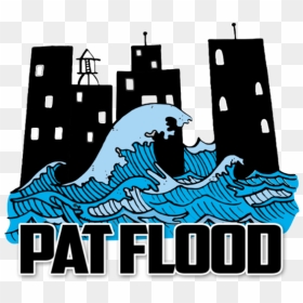 Patflood Blue Waves - Graphic Design, HD Png Download - blue waves png