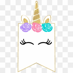 Free Printable Unicorn Decorations Party Banner - Free Printable Unicorn Banner, HD Png Download - minions party png