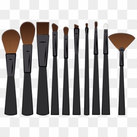 Related Image Safari, Eyeshadow, Clip Art, Eye Shadow, - Makeup Brush Vector, HD Png Download - makeup vector png