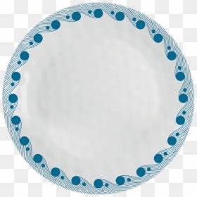 Blue Waves - Circle, HD Png Download - blue waves png