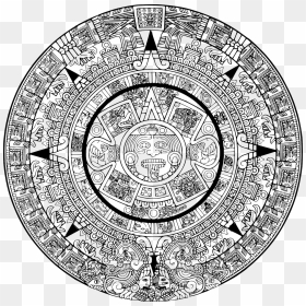 How To Make A - Aztec Calendar Clipart, HD Png Download - mayan png