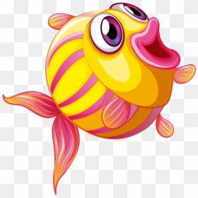 Fish Clip Art Happy Cliparts Abeoncliparts Vectors - Fish Clipart Png, Transparent Png - fish clip art png