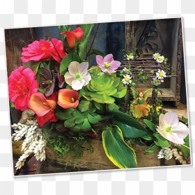 Image Of A Fairy Bloom Arrangement - Artificial Flower, HD Png Download - rustic flowers png