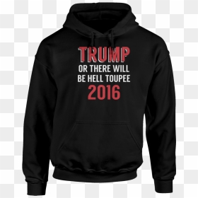 Hoodie Harley Davidson Sweatshirt, HD Png Download - donald trump toupee png