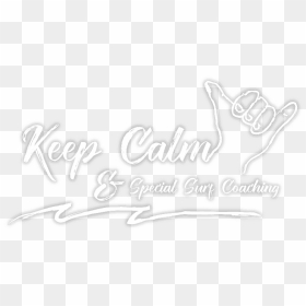 Keep Calm Special Surf Coaching Blue Waves - Calligraphy, HD Png Download - blue waves png