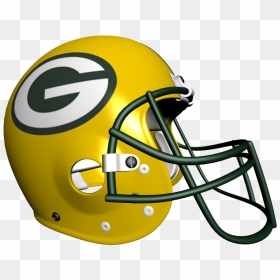 Packers Helmet Png - American Football Team Helmets Png, Transparent Png - packers helmet png