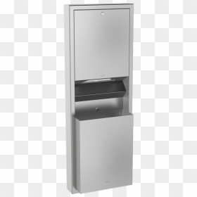 Franke Rodan Waste Bin And Paper Towel Dispenser - Stainless Steel Paper Towel Dispenser With Bin, HD Png Download - rodan png