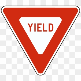 Yield Sign, HD Png Download - railroad crossing sign png