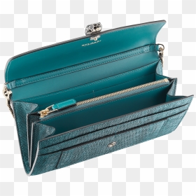 Wallet, HD Png Download - blue glitter png