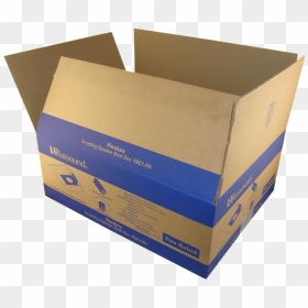 Custom Shipping Box - Printed Corrugated Packaging Box, HD Png Download - shipping box png