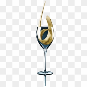 White Wine Wine Glass Clip Art - Champagne Stemware, HD Png Download - wine glass clip art png