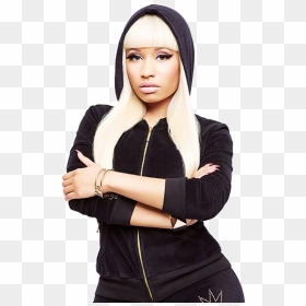 Nicki Minaj In A Hoodie, HD Png Download - maluma png