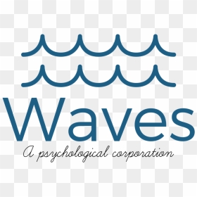 The Logo Of Two Blue Waves With The Waves, A Psychological - Quotes, HD Png Download - blue waves png
