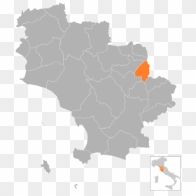Map Of Italy, HD Png Download - fiora png
