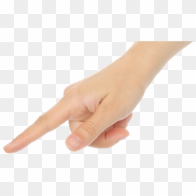 Transparent Finger Touch Png - Finger Touch Side View, Png Download - finger touch png