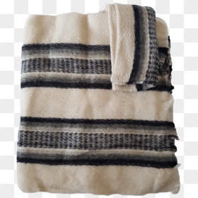 Poncho White Black Pattern - Wool, HD Png Download - white pattern png