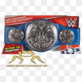 Smackdown Tag Team Champion Belt, HD Png Download - wwe tag team championship png