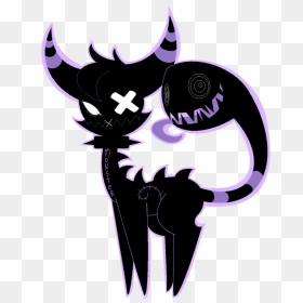 Shadow Cat Monster By - Cute Shadow Monster Drawing, HD Png Download - shadow monster png