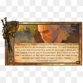 Screenshot, HD Png Download - geralt png