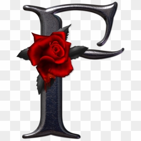 Rosas Negras Con Letras, HD Png Download - gothic rose png