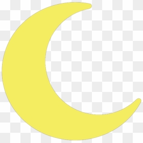 #moon #sailormoon #yellow #aesthetic #emoji #cute #kawaii - Circle, HD Png Download - crescent moon emoji png