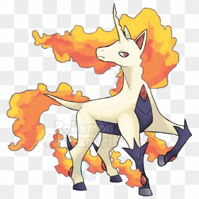 Fake Evolution Rapidash, HD Png Download - rapidash png