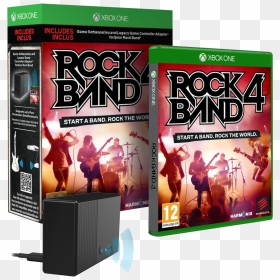 Rock Band 4 Solus With Adaptor - Rock Band Xbox One, HD Png Download - rock band png