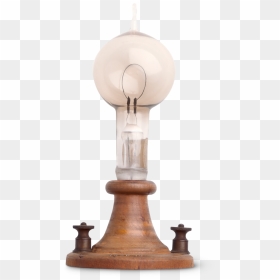 First Light Bulb, HD Png Download - edison bulb png