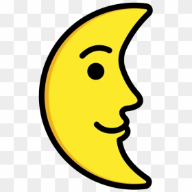 Clip Art, HD Png Download - crescent moon emoji png